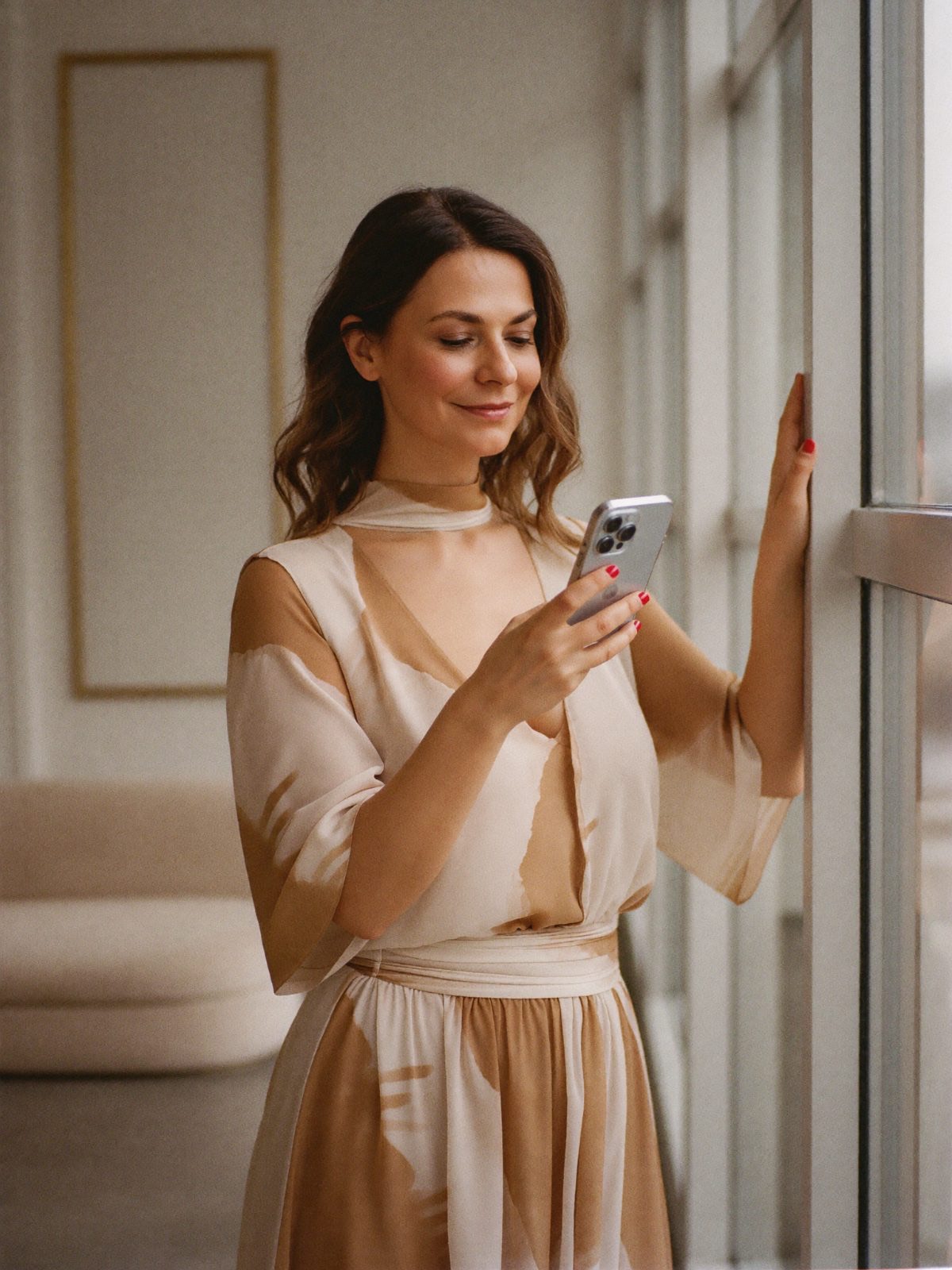 Angelika am Fenster