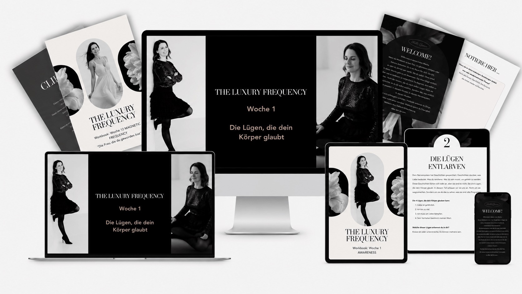 Mockup von The Luxury Frequency